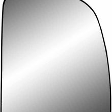 Fit System 80237 Ford Right Side Manual/Power Replacement Mirror Glass with Backing Plate