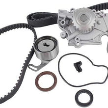 DNJ TBK219WP Timing Belt Kit with Water Pump for 1990-1997 / Honda, Isuzu/Accord, Oasis, Odyssey, Prelude / 2.2L / SOHC / L4 / 16V / 2156cc / F22A1, F22A4, F22A6, F22B2, F22B6