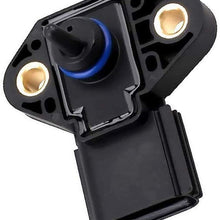 Fuel Rail Injection Pressure Sensor for Ford F250, F150 Super Duty, Focus, Explorer, Escape, Mustang, Lincoln,E-series, Mercury & More, Replaces# 3F2Z9G756AC, 3F2Z9F792CA, 3F2E-9G756-AD, 3F2Z-9G756-A