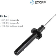 Shocks and Struts,ECCPP Front Pair Shock Absorbers Strut Kits Compatible with 1998 1999 2000 2001 2002 Honda Accord 2001 2002 2003 Acura CL 1999 2000 2001 2002 2003 Acura TL 341257 71691