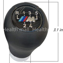 5 Speed Gear Shift Knob Shifter Head for M E30 E36 E28 E39 E38 E32 E46 E34 E23 Z3 Z4 Black Leather Shift Stick Knob