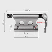 GrmeisLemc Bike Fixing Rack,Bike Bicycle Front Fork Quick-Release Car SUV Carrier Alloy Block Mount Rack