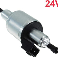 XinQuan Wang Electric Heater Oil Fuel Pump Air Parking Heater 2000W 5000W for W e b a s t o E b e r s p a c h e r 12V/24V (Color : Silver, Size : 12V)