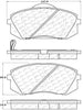 Centric - Posi Quiet Premium Semi-Metallic Front Disc Brake Pads