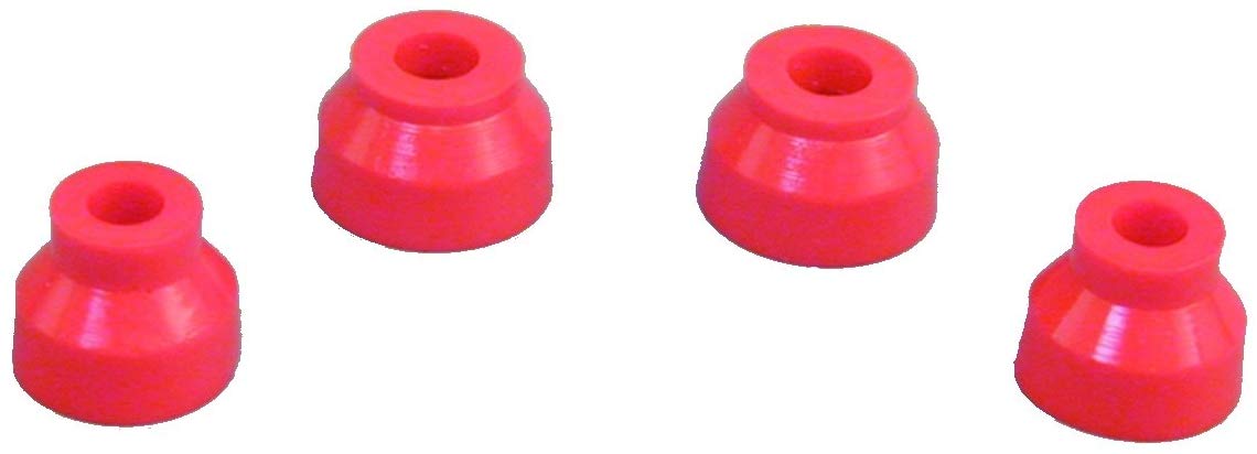 Prothane 19-1715 Red Ball Joint Boot Kit - Pack of 4