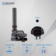 ECCPP Portable Spare Car Ignition Coils Compatible with Jeep Grand Cherokee Dodge Magnum/Durango/Ram 1500/ Ram 2500/Ram 3500 2003-2005 Replacement for UF378 UF505(Pack of 8)