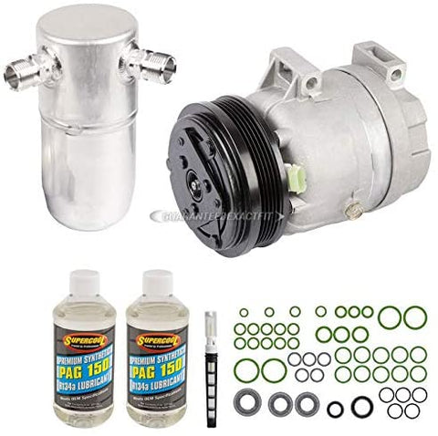 For Chevy Cavalier Pontiac Sunfire 1996-2002 AC Compressor w/A/C Repair Kit - BuyAutoParts 60-80194RK New