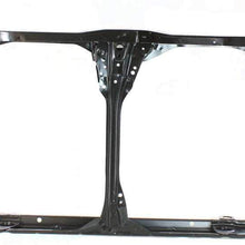 Radiator Support Assembly Compatible with 2001-2003 Honda Civic Black Steel