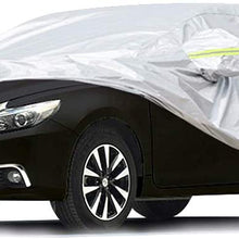 Bliifuu Sedan Car Cover Waterproof/Windproof/Snowproof/Sun UV Protection for Outdoor Indoor, Breathable Full Car Cover Fit Sedan 197" L x 70" W x 59" H