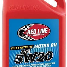 Red Line 15205-4PK 5W20 Motor Oil, 128. Fluid_Ounces, 4 Pack