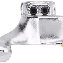 Case of 1, 1 7/64″ | 1.10 inch Tire Machine Part, Tire Changer Mount | Demount Head - Cast Steel Duck Head Tire Repair Part - Automotive Wheel Tyre Tool Accessory, Silver, Electroplated, 28mm