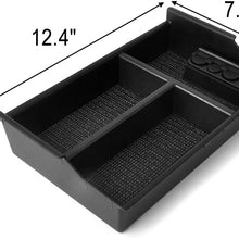 JoyTutus Center Console Organizer Tray Car armrest Storage Box for Toyota Tundra 2007-2019 2020/Toyota Sequoia 2008-2019 2020