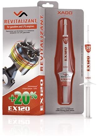 XADO EX120 (Revitalizant) – Gas & LPG Additive (Syringe 8 ml)