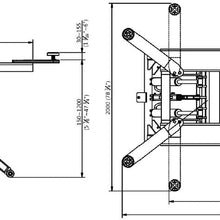 APlusLift HW-SL6600 Mid Rise 6,600LB Auto Scissor Lift 110V / 5 Year Structural Parts Warranty