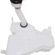 Windshield Washer Tank Assembly Compatible with Lexus IS250/IS350 14-16 W/Cap Inlet Pump and Sensor W/Headlamp Washer Holes