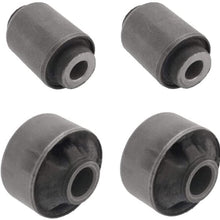 4Pcs Car Front Lower Control Arm Bushing Fit for Subaru XV Impreza 20204-AG011 20204AJ000 (Color : Black and Silver)