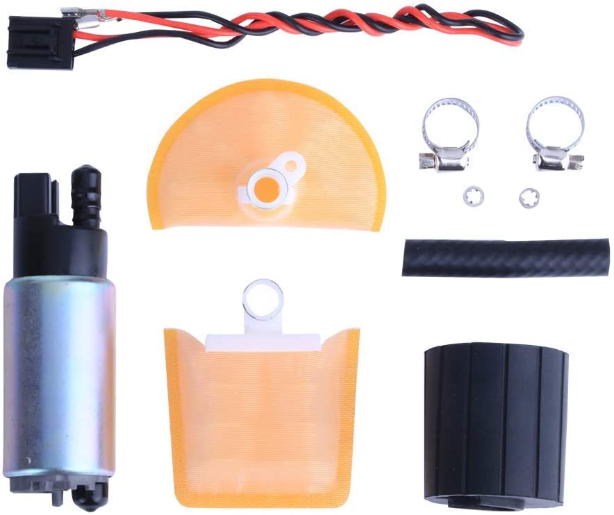 LAMDA LDP341 255 LPH High Flow High Performance Universal Electric Fuel Pump with Install Kit