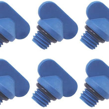 10 Pcs Manifold Engine Block Drain Plug 22-806608A02 22-806608A1 22-8M0119211 Replacement for Mercruiser