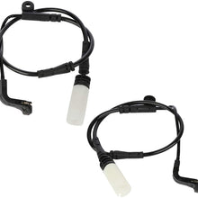 cciyu Professional Brake Pads wear Sensor Front Rear with 670 mm fit for BMW 525i/525xi/528i/528i xDrive/528xi/530i/530xi/535i/535i xDrive/535xi/545i/550i/645Ci/650i/M5/M6