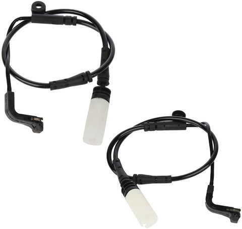 cciyu Professional Brake Pads wear Sensor Front Rear with 670 mm fit for BMW 525i/525xi/528i/528i xDrive/528xi/530i/530xi/535i/535i xDrive/535xi/545i/550i/645Ci/650i/M5/M6