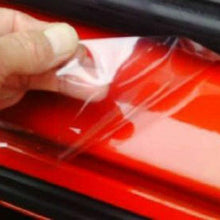 iJDMTOY 6 by 48 Inches Clear Door Sill Paint Protection Scratch Film Vinyl Sheet