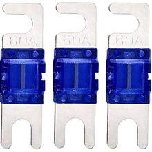 Mini ANL Fuse Multipack 20A, 30A, 40A, 50A, 60A, 80A, 100A, 125A, 150A For Automotive Marine Audio Video System Electronics Fuse 9 Pack (Multi Pack)
