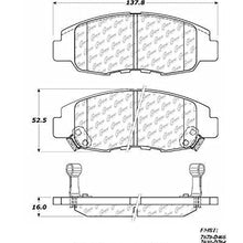 Centric (301.07640) Brake Pad, Ceramic