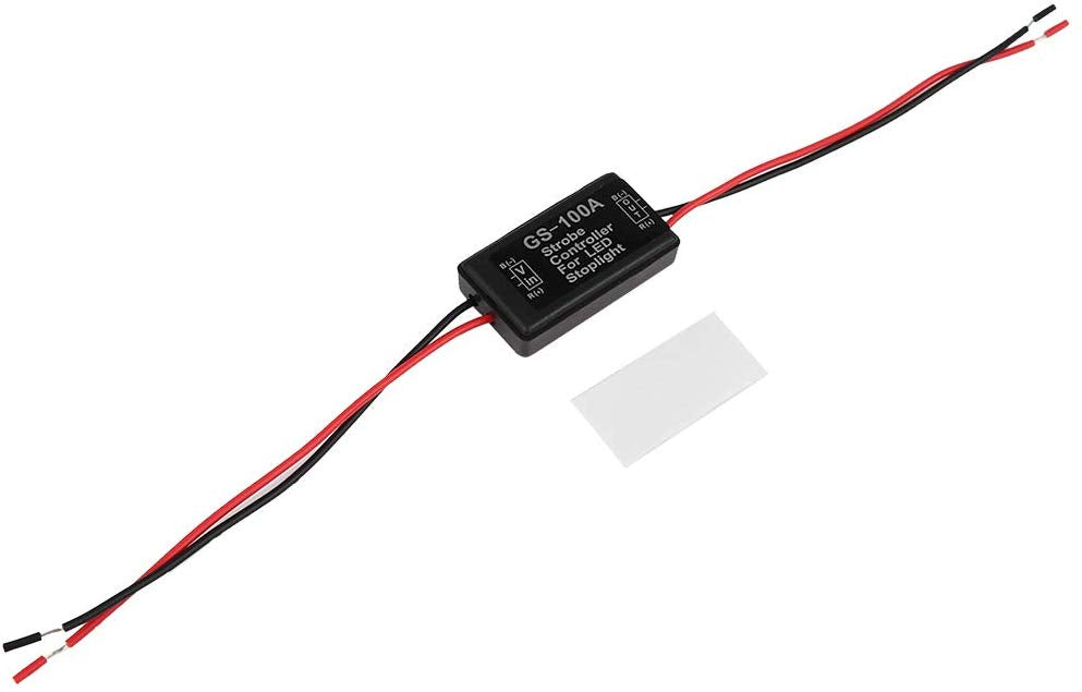 X AUTOHAUX GS-100A LED Stop Light Anti Flicker Flash Module Strobe Controller Universal for Car