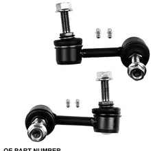 ECCPP Front Stabilizer Sway Bar End Links Compatible fit for 2002-2003 Chevrolet Trailblazer 2002-2003 Chevrolet Trailblazer EXT 2002-2003 GMC Envoy 2pcs