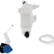 Washer Reservoir compatible with MAZDA 3 14-17 Assy w/Pump Cap Sensor and Inlet HB Japan Built