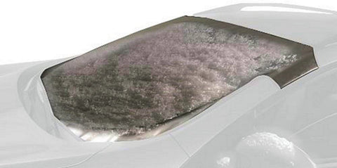 Intro-Tech NS-89-S Silver Custom Fit Windshield Snow Shade for Select Nissan Rogue Models