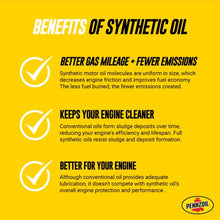 Pennzoil Ultra Platinum Full Synthetic 0W-20 Motor Oil (5-Quart, Single Pack)