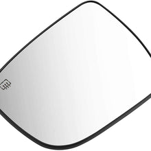 963664BA1A OE Style Driver/Left Heated Mirror Glass Lens Replacement for Nissan Rogue Murano Pathfinder 14-19