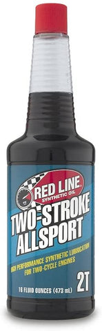 Red Line 40803 2-Stroke Allsport Oil, 16 Ounce, 1 Pack