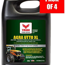 Triax Agra UTTO XL Synthetic Blend Premium Tractor Hydraulic & Transmission Oil - Extreme Performance - Replaces Most OEM Fluids (1 x 5 GAL Pail)