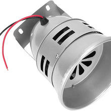 Akozon Horn 110dB Super Loud Car Motor Alarm Siren Electric Horn Speaker 12V