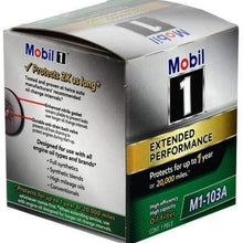 Mobil 1 Advanced Fuel Economy Full Synthetic Motor Oil 0W-30, 5-Quart, Single Bundle M1-103A Extended Performance Oil Filter