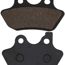 Cyleto Front+Rear Brake pads for HARLEY DAVIDSON Touring Road King Classic Electra Glide Standard Road Glide Electra Glide Ultra Classic Road King Custom Street Glide V-Rod 2000-2007 FA299