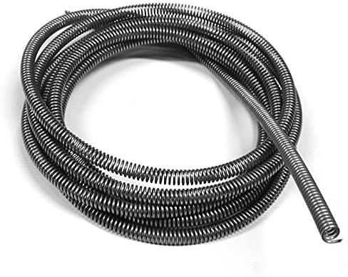 (L-3-8) Inline Tube 5' Stainless Steel Spring Wrap/Rock Guard Compatible with 3/16