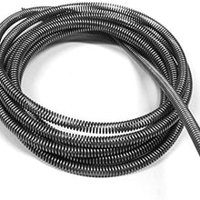 (L-3-8) Inline Tube 5' Stainless Steel Spring Wrap/Rock Guard Compatible with 3/16" Brake Line or Tube