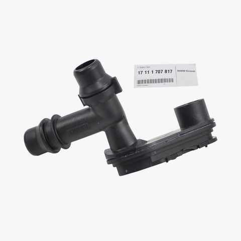 BMW Engine Coolant Water Connector (Tank to Trans Oil Cooler) Genuine OE 07817