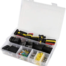 ESUPPORT 1-6 Pin Way Car Motor Waterproof Electrical Connector Terminals Cable Plug Socket Kit Wire AWG Gauge Marine Blade Fuse Box