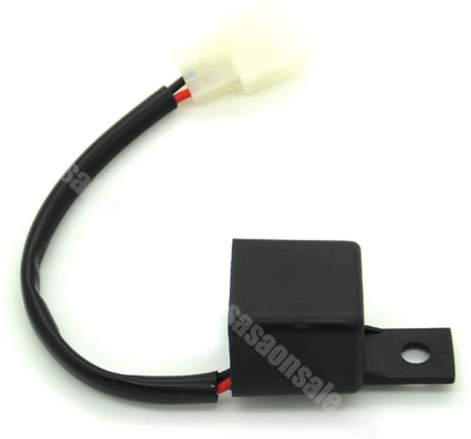 GTSpeed Universal Turn Signal 2 Pin Flash Rate Control Relay Fix Motorcycle Hyper Flash Flasher