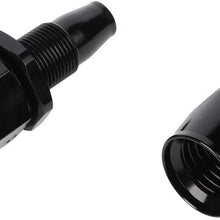 ANPART AN8 20Ft Braided Fuel Line Hose Nylon braided fuel gas pipe hose and AN8 10 pcs Swivel Hose End Fittings