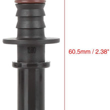 X AUTOHAUX 11.80mm ID10 Car Fuel Line Hose Pipe Quick Release Male Connect Connector