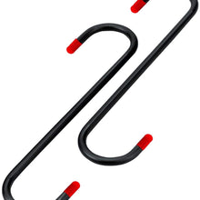 BYHeYang Brake Caliper Hooks, Brake Caliper Hangers with Rubber Tips for Automotive Tool Use Yellow 2pcs