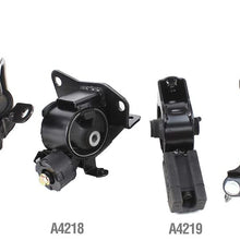 DNJ MMK1010 Complete Engine Motor & Transmission Mount kit for 2003-2008 / Toyota/Corolla / 1.8L / Auto Trans.