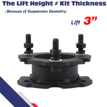 KSP 3"F+2"R Lift Kits fit Colorado Canyon 2015-2020,True Lift 2.75inch of the Front Strut Spacers 2in of the Rear Lift Block