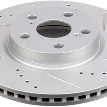 TUPARTS Front Rear Brake Rotors fit for 2009-2010 for P-ontiac Vibe,2009-2019 for T-oyota Corolla,2009-2013 for T-oyota Matrix
