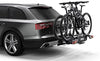 Thule 933300 Easyfold XT 2-Bike Towbar Carrier, Black/Silver